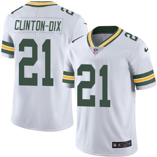 Nike Packers #21 Ha Ha Clinton-Dix White Men's Stitched NFL Vapor Untouchable Limited Jersey - Click Image to Close